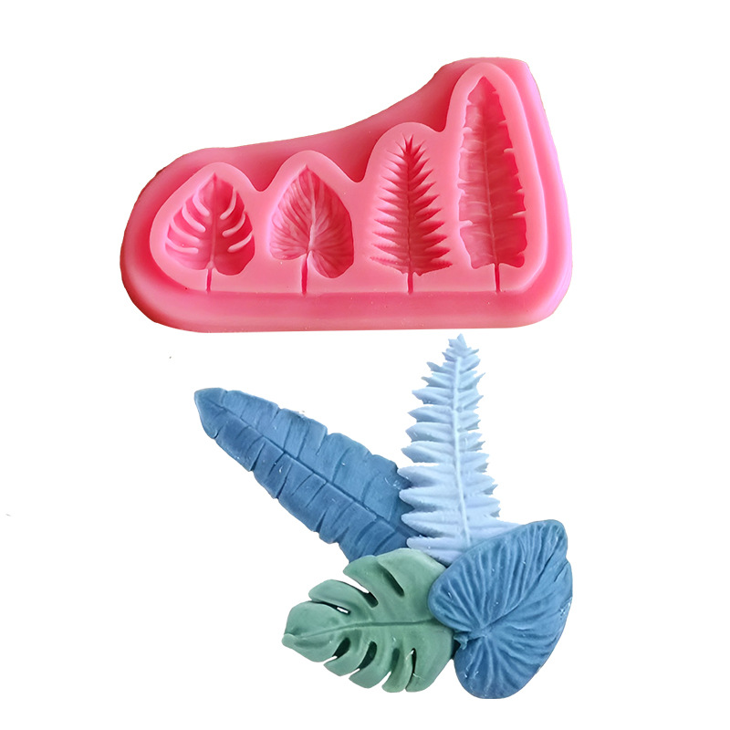 Soap Making Designs - Moldes de silicona de hojas de