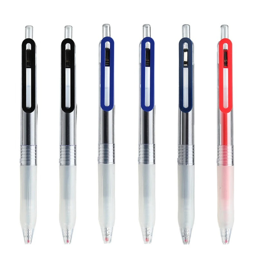 Muji Stationery Gel Pen - Juego de bolígrafos de gel MUJIS