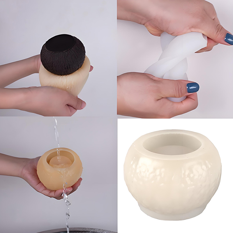 Soap Making Designs - Molde de silicona de coco de