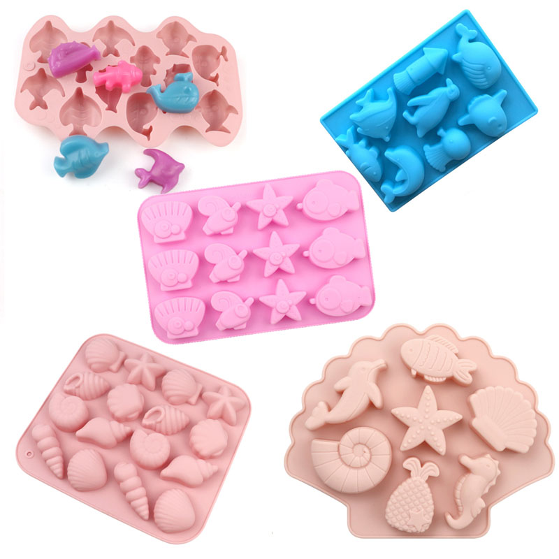 Soap Making Websites - Molde de silicona con tema marino,