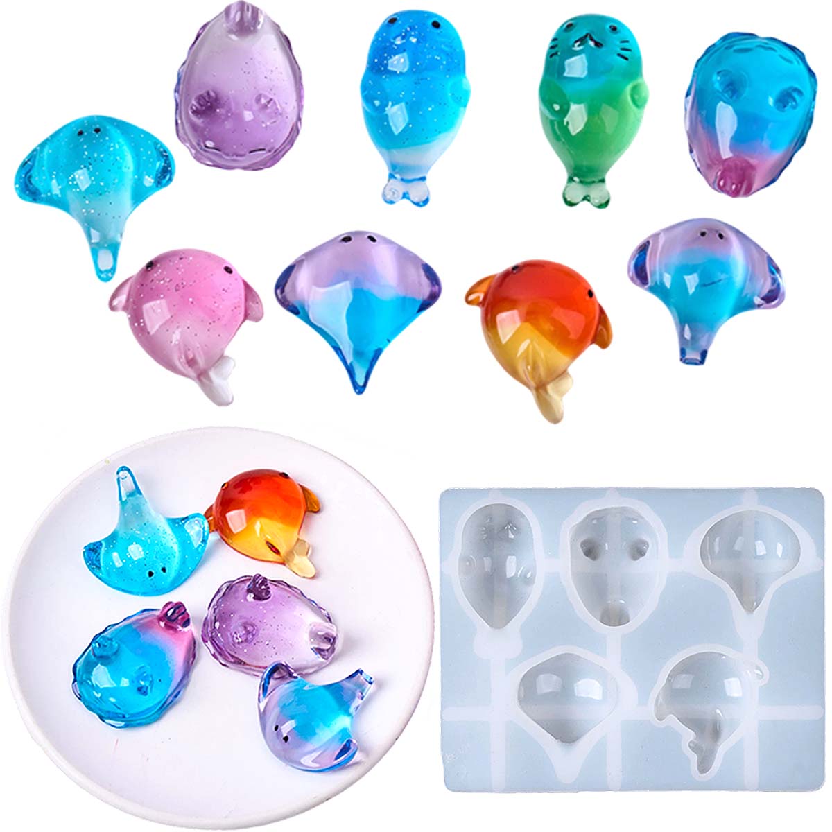 Soap Making Designs - Molde de silicona 3D de rayo