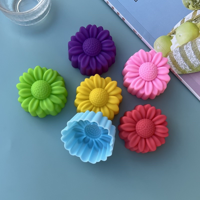 Soap Making Designs - Juego de 6 moldes de silicona