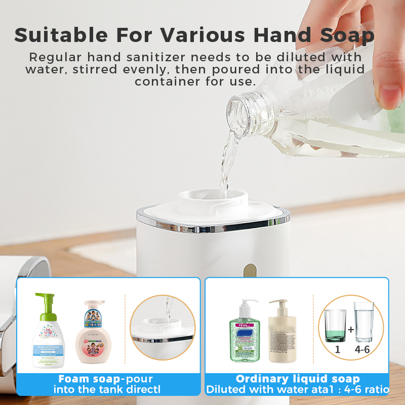 Dispensador automático de jabó - Soap Making Foam reseña y precio