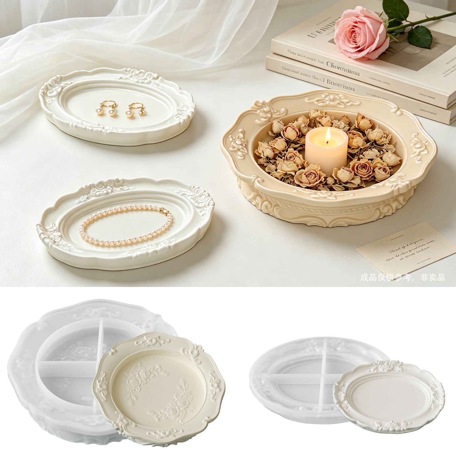 Elegante Molde de Silicona de  - Soap Making Designs reseña y precio