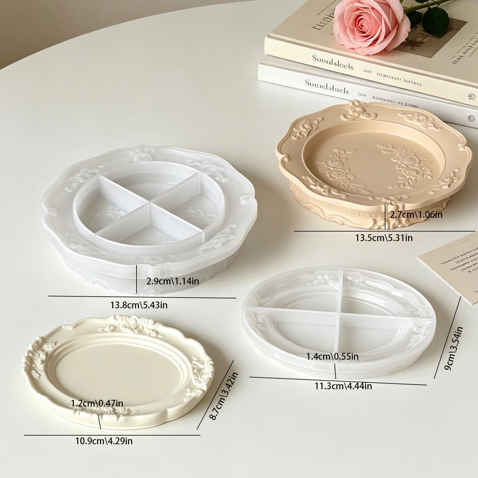 Elegante Molde de Silicona de  - Soap Making Designs reseña y precio