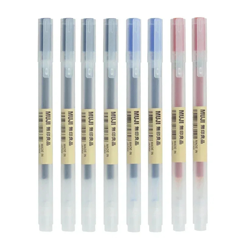 Juego de 6/8 Bolígrafos de Gel - Muji Stationery Gel Pen reseña y precio