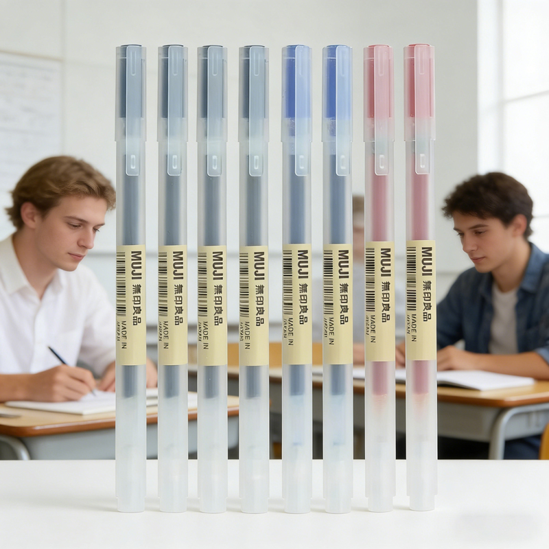 Juego de bolígrafos MUJIs de 6 - Muji Stationery Gel Pen reseña y precio