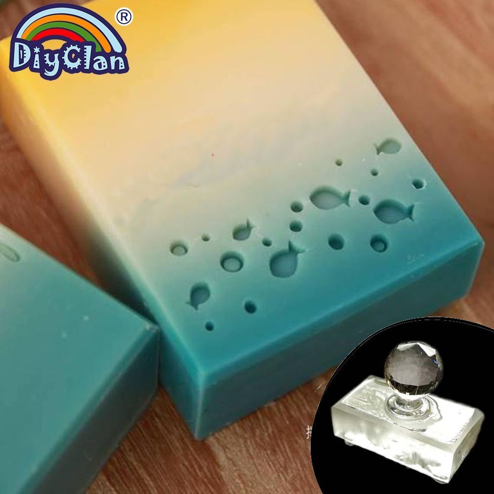 Sello de jabón acrílico hecho  - Soap Making Websites reseña y precio