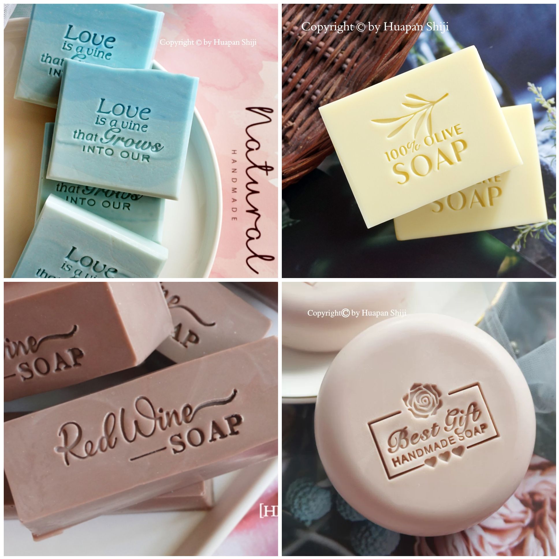 Sello de jabón con nombre de l - Soap Making Websites reseña y precio