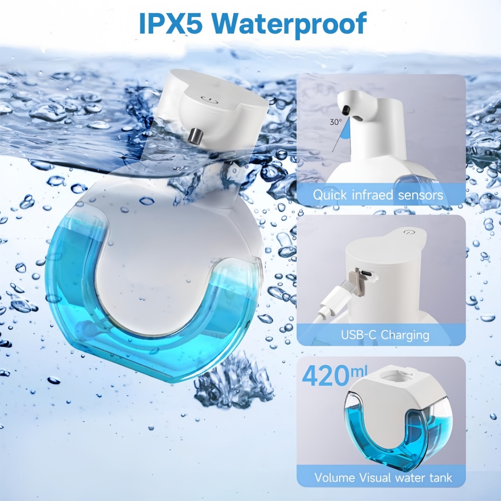 Dispensador automático de jabó - Soap Making Foam reseña y precio