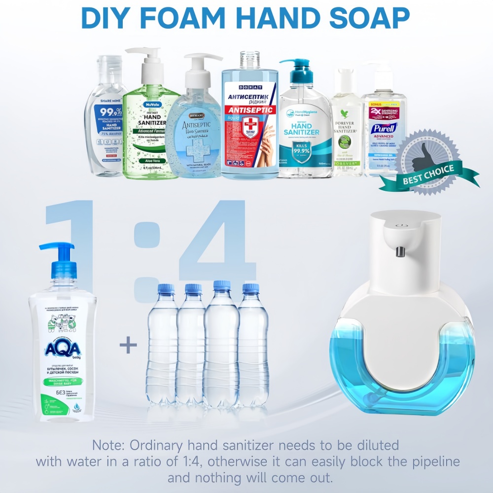 Dispensador automático de jabó - Soap Making Foam reseña y precio