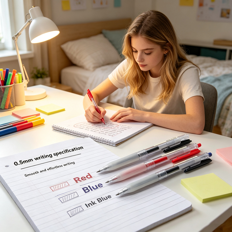 Bolígrafos de Gel Retráctiles  - Muji Stationery Gel Pen reseña y precio