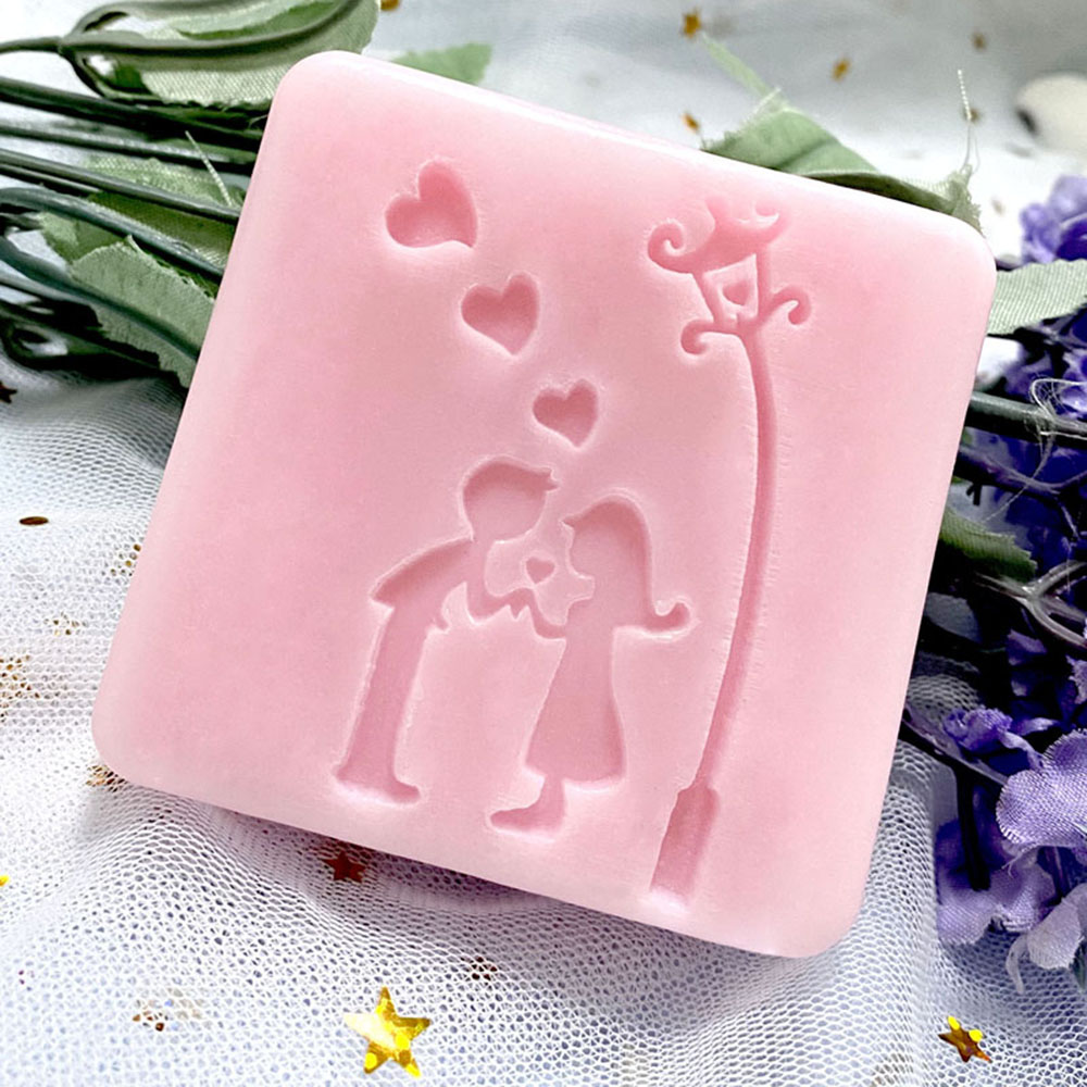 Sello de jabón con patrón de d - Soap Making Websites reseña y precio