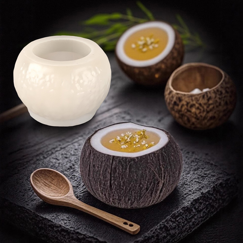 Molde de silicona de coco de s - Soap Making Designs reseña y precio