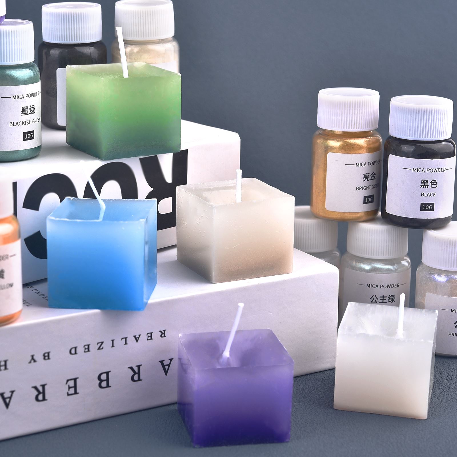 Kits de pigmento de vela en po - Oxide Pigment Soap reseña y precio