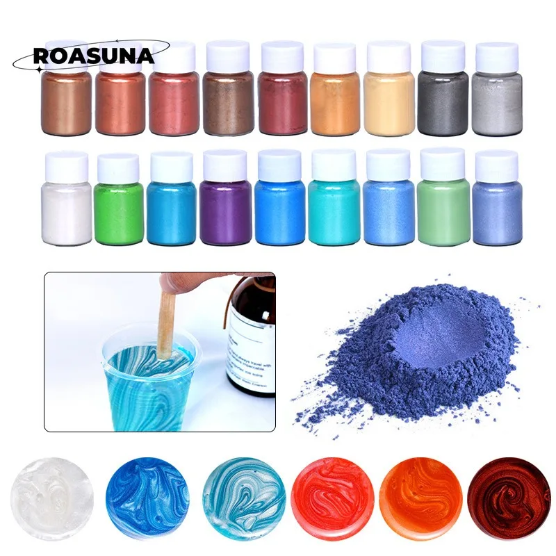 Polvo de perla de Mica de 24 c - Oxide Pigment Soap reseña y precio