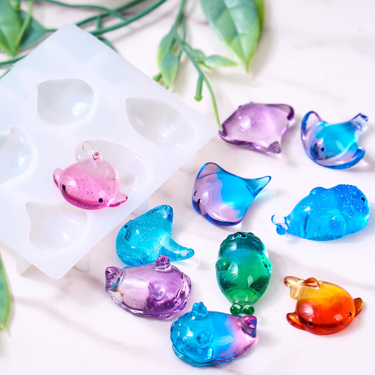 Molde de silicona 3D de rayo m - Soap Making Designs reseña y precio