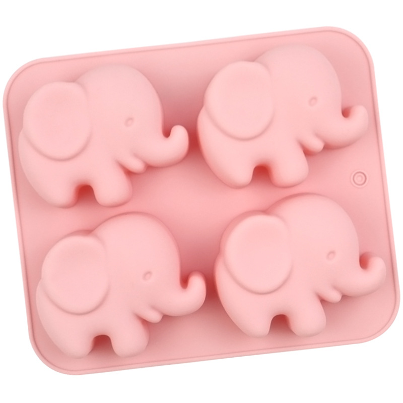Molde de silicona 3D de elefan - Soap Making Websites reseña y precio