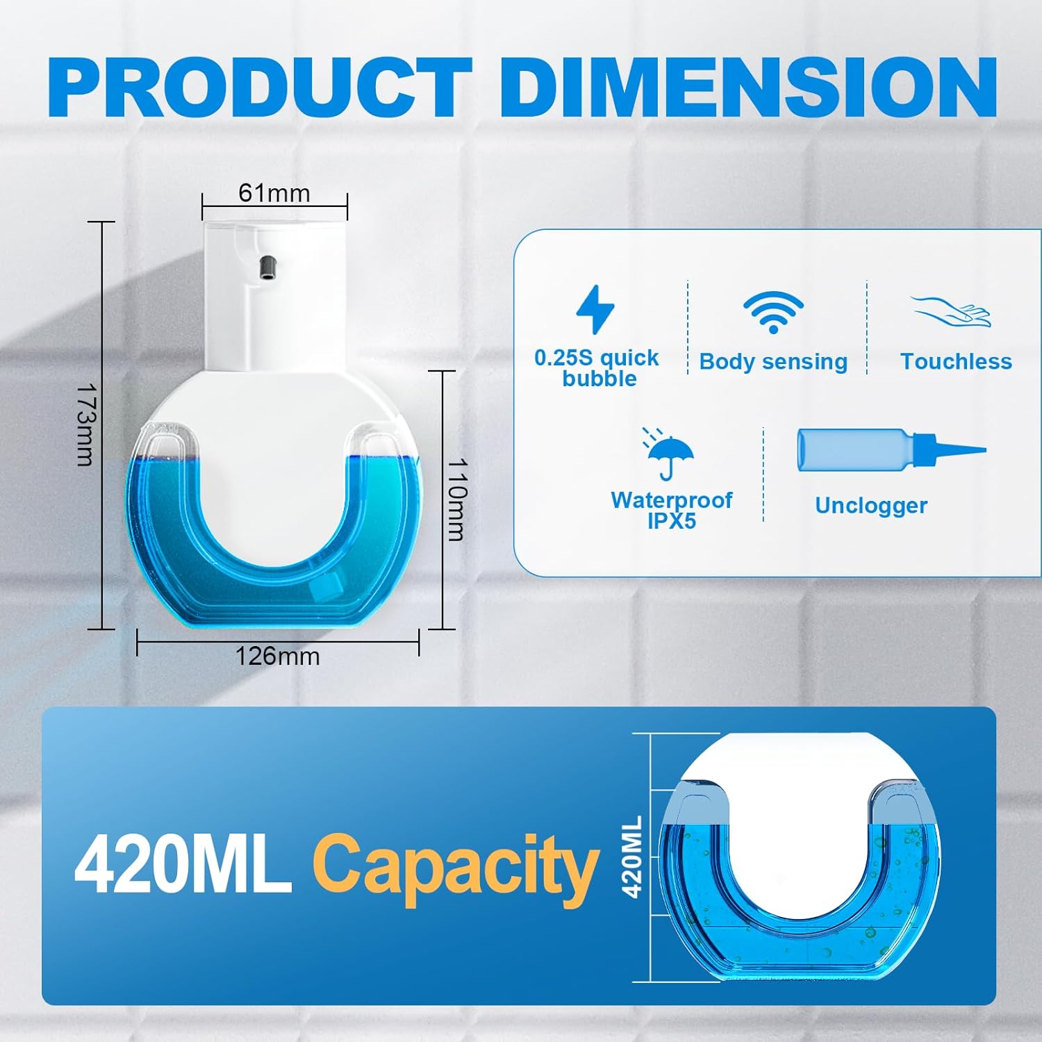 Dispensador de jabón líquido/e - Soap Making Foam reseña y precio