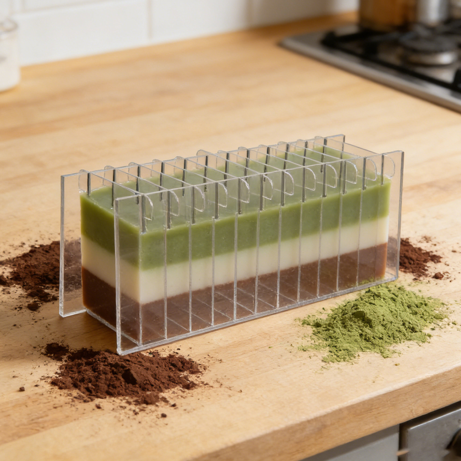 Tablero divisor de jabón acríl - Soap Making Cold Process reseña y precio
