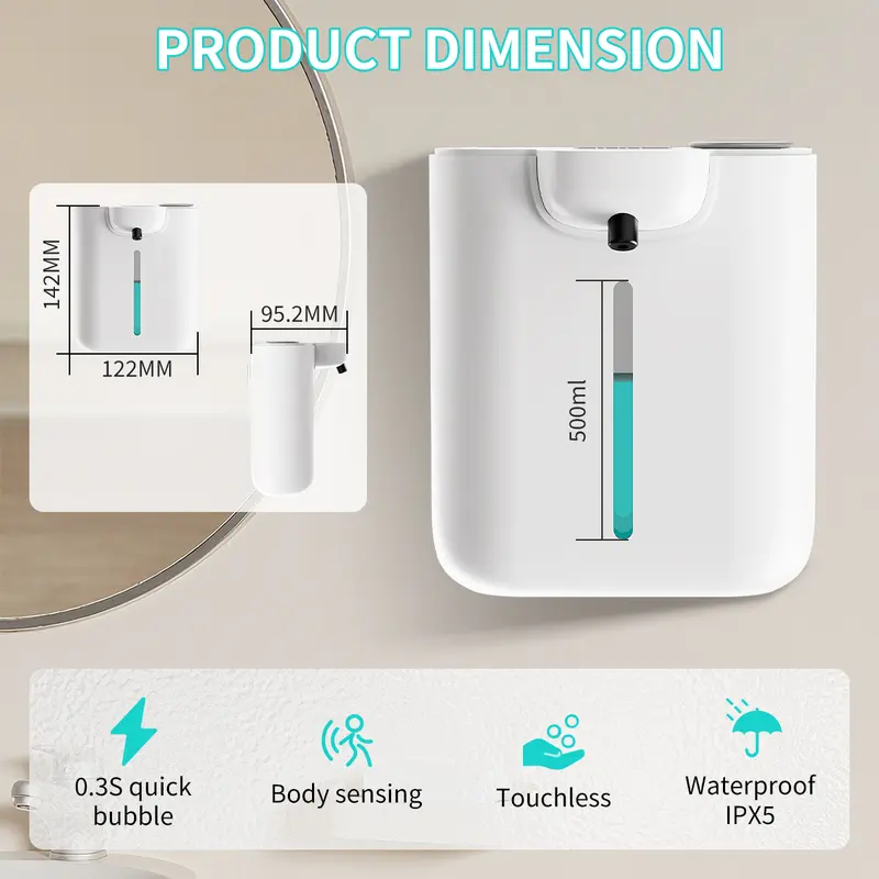 Dispensador de jabón con Senso - Soap Making Foam reseña y precio