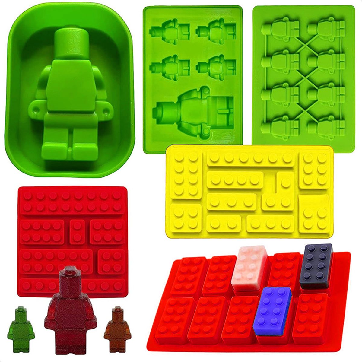 Molde de silicona de Robots de - Soap Making Websites reseña y precio