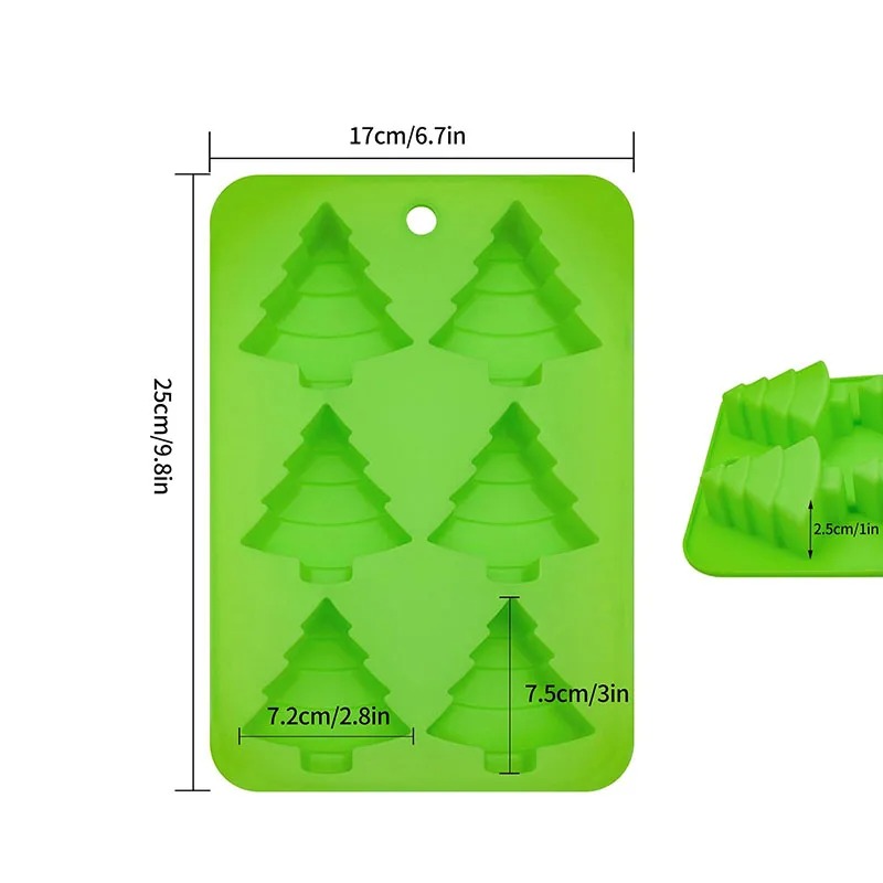Moldes de silicona para árbol  - Soap Making Websites reseña y precio