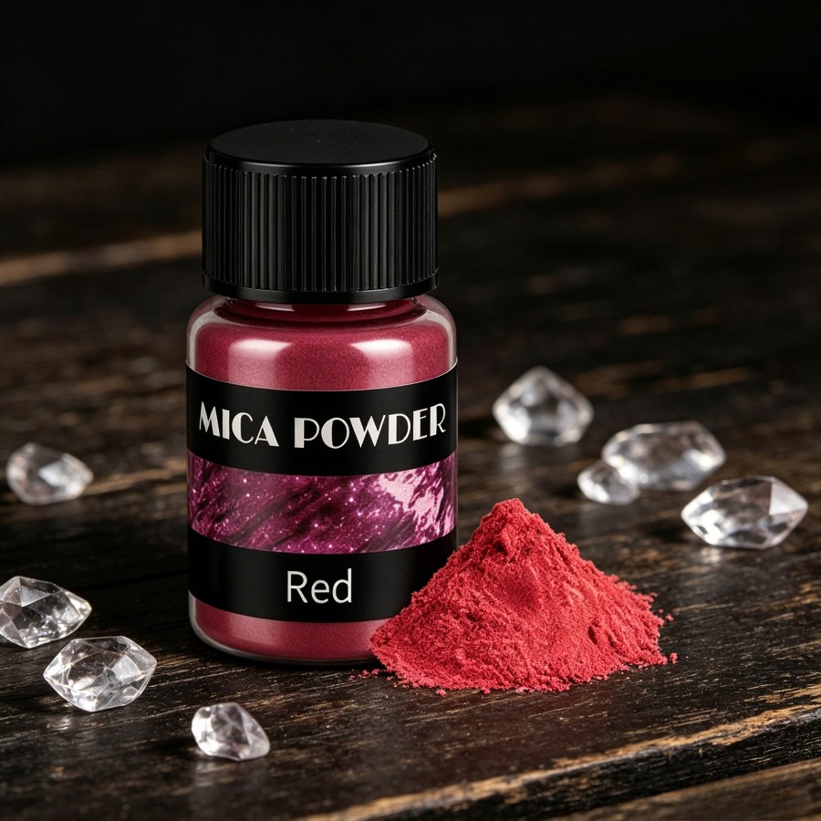 Polvo de Mica Roja Brillante L - Oxide Pigment Soap reseña y precio