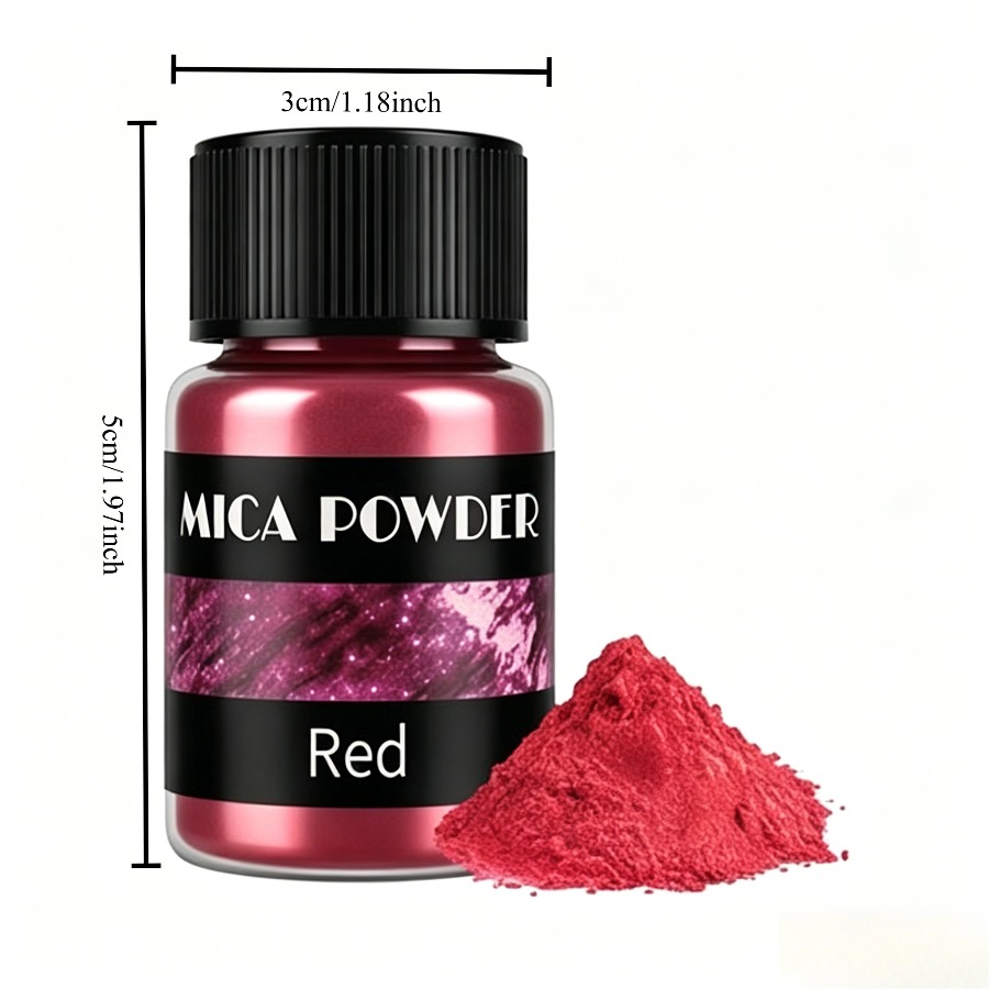 Polvo de Mica Roja Brillante L - Oxide Pigment Soap reseña y precio